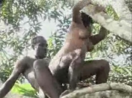Африканский секс в джунглях